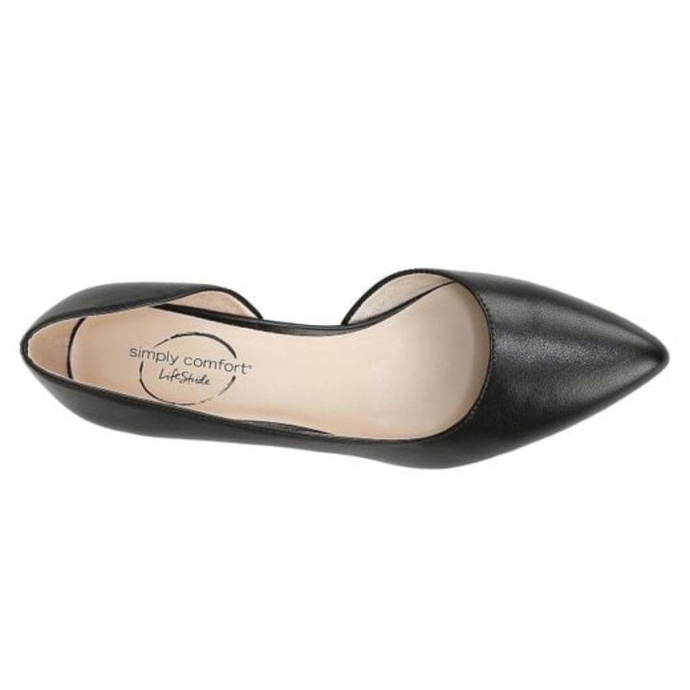 Life Stride Black Heels Elegant Design